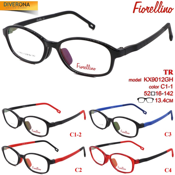 Eyeglasses frames for kids TR-90 plastic Fiorellino KX9012GH1