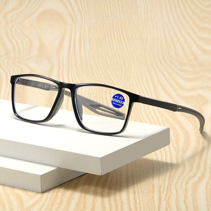 Ultralight sports glasses for reading, Blue ray cut protection, diopters from +1.00 to +4.00, KY7701