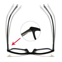 Plastic frame with anti-blue light protection lenses, with spring hinges Elit 5706-EL