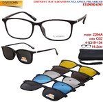 Rim's El Dorado with a set of polarized sunglasses bits on the magnet 2264A每套5件