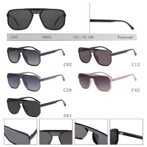 Polarized plastic sunglasses for women Leke LK14064