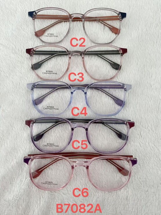 Plastic TR90 frame for glasses B7082A