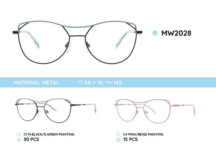 Оправа металлическая MW2027
