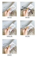 Металлические очки с защитой от синего света Blue Block F0910