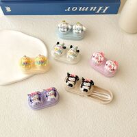 Mini soft contact lens kit retractable W-CT21蝴蝶结头