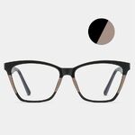 TR90 plastic frame or glasses with blue light protection, with spring hinges FA87222