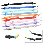 Шнурок-резинка - фиксатор для очков детский с регулируемой длиной, 23.2 см, крючок - Ø2.5 мм