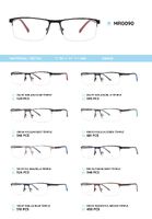 Металлическая оправа с дужками из материала TR-90 MR0090