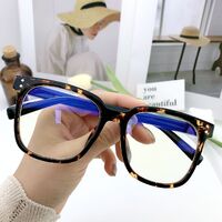 Hybrid frame, metal + TR90, with Blue Block coating SANTA K8004-1