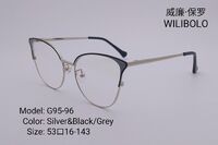 Metal ultrathin frames Wilibolo G95-96