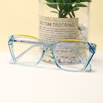 Plastic frame with anti-blue light protection lenses, with spring hinges Elit 5762-EL