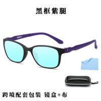 Blue Block TR90 glasses with blue light protection for colorblind people, with case KY005色盲