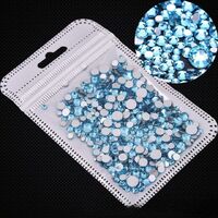 Набор страз с плоским дном для украшения оправ и очков, 39 цветов, PD0006