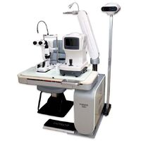 Рабочее место офтальмолога, комбинированный стол + кресло CS-800, столешница 950*470 мм на 2 прибора