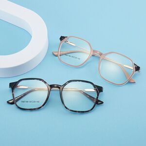 TR90 plastic frame or glasses with blue light protection, with spring hinges FA87184