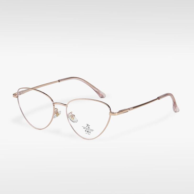 Оправа металлическая с линзами Blue Ray Cut MAMO F93021