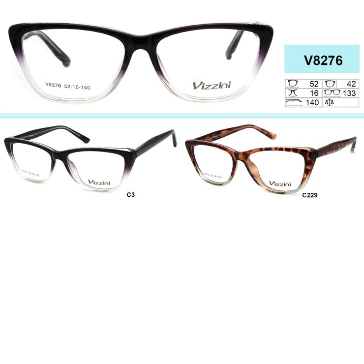Plastic eyeglass frame VIZZINI V8276