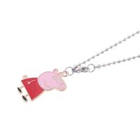 Металлическая нескользящая цепочка, с красным поросенком, для очков и масок GL257