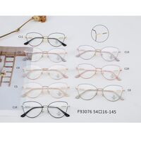 Combined frame (metal + TR90) with Blue Ray Cut protection lenses MAMO F93076