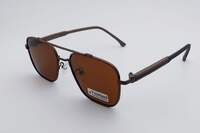 Очки солнцезащитные поляризационные металлические мужские Wilibolo P-8001