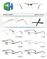 Metal nylor frame with spring hinges CH5801-DA