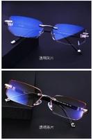 Очки металлические для чтения P7030D (KY6021-8045), диоптрии от +1.00 до +4.00, РМЦ=62-64