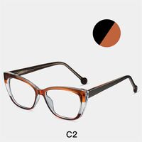 TR90 plastic frame or glasses with blue light protection, with spring hinges FA87239