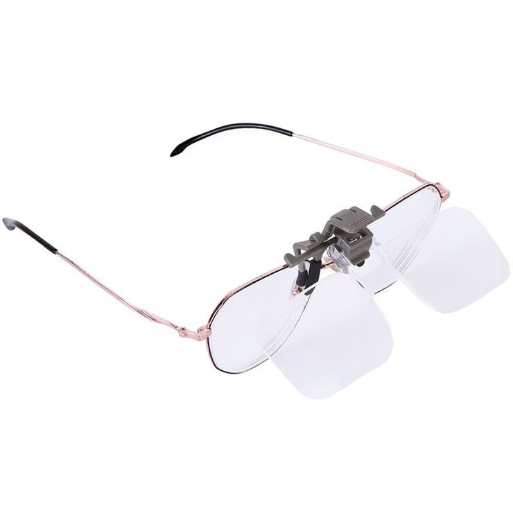 Magnifier-glasses for small parts working 19156, magnification: 2X