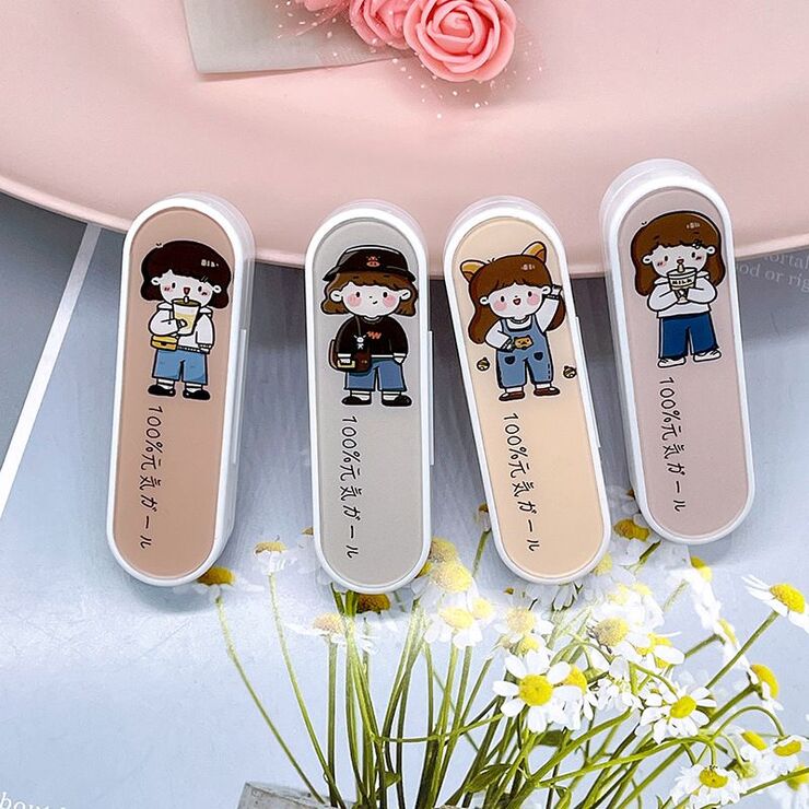 Пинцет пластиковый в индивидуальной упаковке в коробочке 