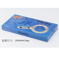 Лупа, увеличительное стекло с ручкой с узором дракона 金-龙90-XX, диаметр: 75 мм, увеличение: 5Х