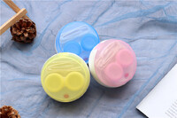 Set-device for cleaning soft contact lenses (A set for cleaning soft contact lenses) HL-800レ王王子器器Set-dev