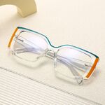 Plastic frame with anti-blue light protection lenses, with spring hinges Elit 5726-EL