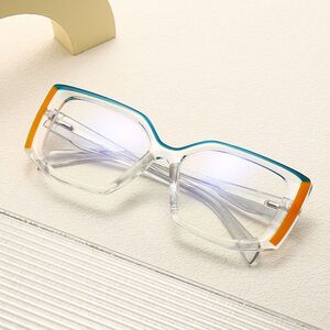 Plastic frame with anti-blue light protection lenses, with spring hinges Elit 5726-EL