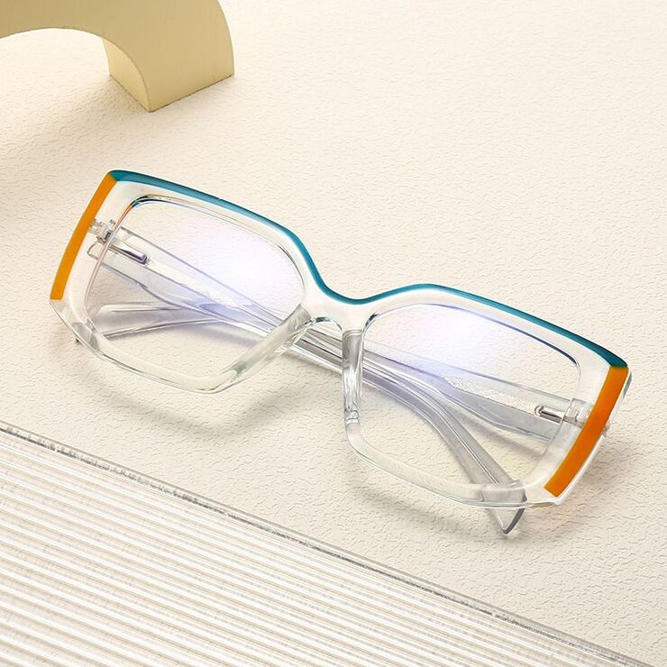 Plastic frame with anti-blue light protection lenses, with spring hinges Elit 5726-EL