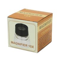 Portable pocket magnifier 17136, diameter: 26 mm, magnification: 10X