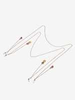 Glasses chain set of three-piece with colorful beads GM030