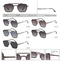 Polarized metal sunglasses for women Leke LK34066