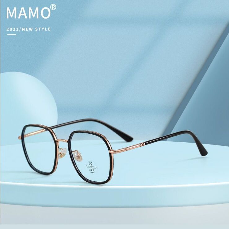 Оправа комбинированная с линзами Blue Ray Cut MAMO M2718