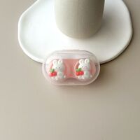 Мини-набор для мягких контактных линз PP-X56抱樱桃水果系