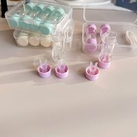 Набор для мягких контактных линз + 4 контейнеров для хранения W-XS四副装RGP