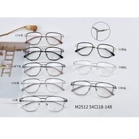 Combined frame (metal + TR90) with Blue Ray Cut protection lenses MAMO M2512