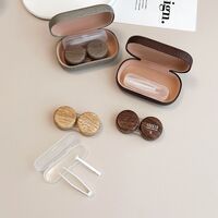 Мини-набор для мягких контактных линз ZZ60皮盒木纹套装