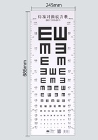 Visual acuity chart