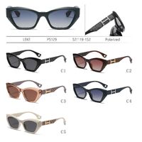 Polarized plastic sunglasses Leke P5129