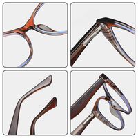 TR90 plastic frame or glasses with blue light protection, with spring hinges FA87223