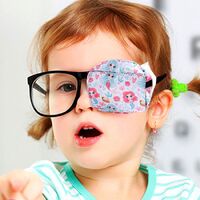 Окклюдер трёхмерный на очки, детская глазная мультипликационная маска при амблиопии, косоглазии, после операции
