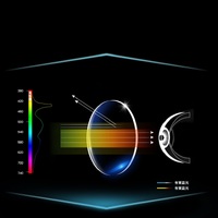 Металлические очки с защитой от синего света Blue Block полуободковые с диоптриями F018