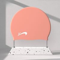 Silicone waterproof swimming cap for adults GJ660-YU