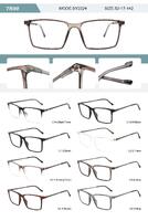 Plastic TR90 frame for men with spring hinges SY2224-DA