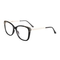 TR90 plastic frame or glasses with blue light protection, with spring hinges FA87038
